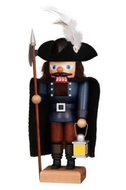 Christian Ulbricht Nutcracker (Small) - Nightwatchman In Blue| All Nutcrackers