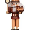 Christian Ulbricht Nutcracker (Small) - Train Conductor (Natural)| All Nutcrackers