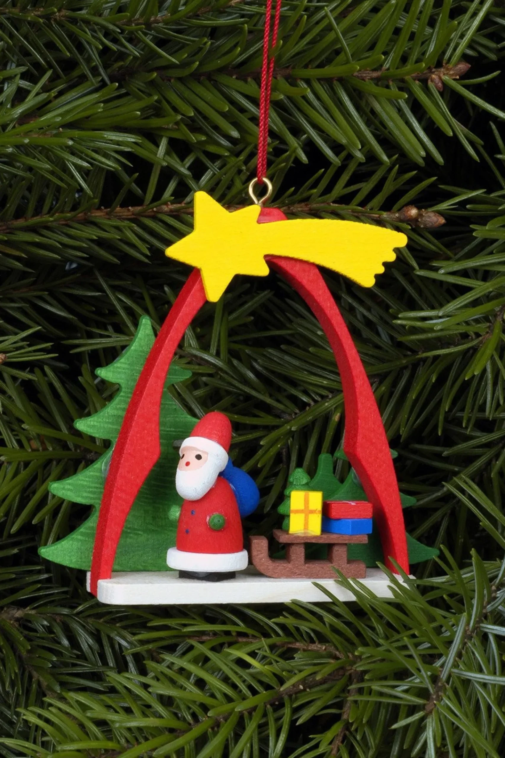 Christian Ulbricht Shooting Star Santa - Christmas Tree Decoration| All Tree Decorations