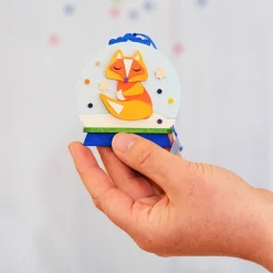 Graupner Snow Globe - Felix The Fox - Christmas Tree Decoration| All Tree Decorations