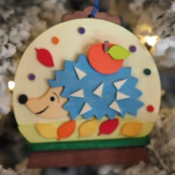 Graupner Snow Globe - Hugo Hedgehog - Christmas Tree Decoration| All Tree Decorations