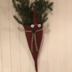 Asas Tomtebod Tomte Gnome - Gnome Hat (Hanging Decoration)| Tomte Gnomes