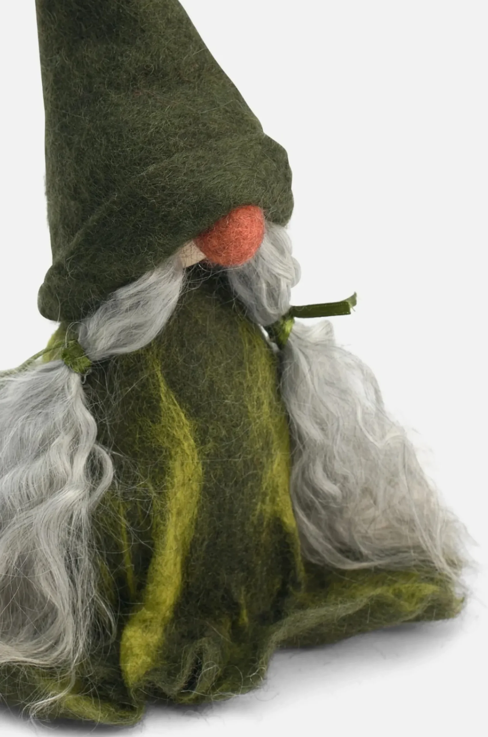 Asas Tomtebod Tomte Gnome - Hilma (Green Dress)| Tomte Gnomes