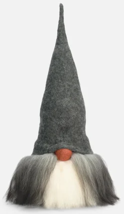 Asas Tomtebod Tomte Gnome - Verner With Felt Cap (Grey)| Tomte Gnomes