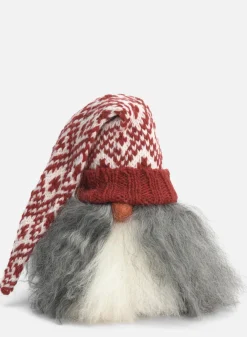 Asas Tomtebod Tomte Gnome - Viktor With Knitted Cap (Red And White)| Tomte Gnomes