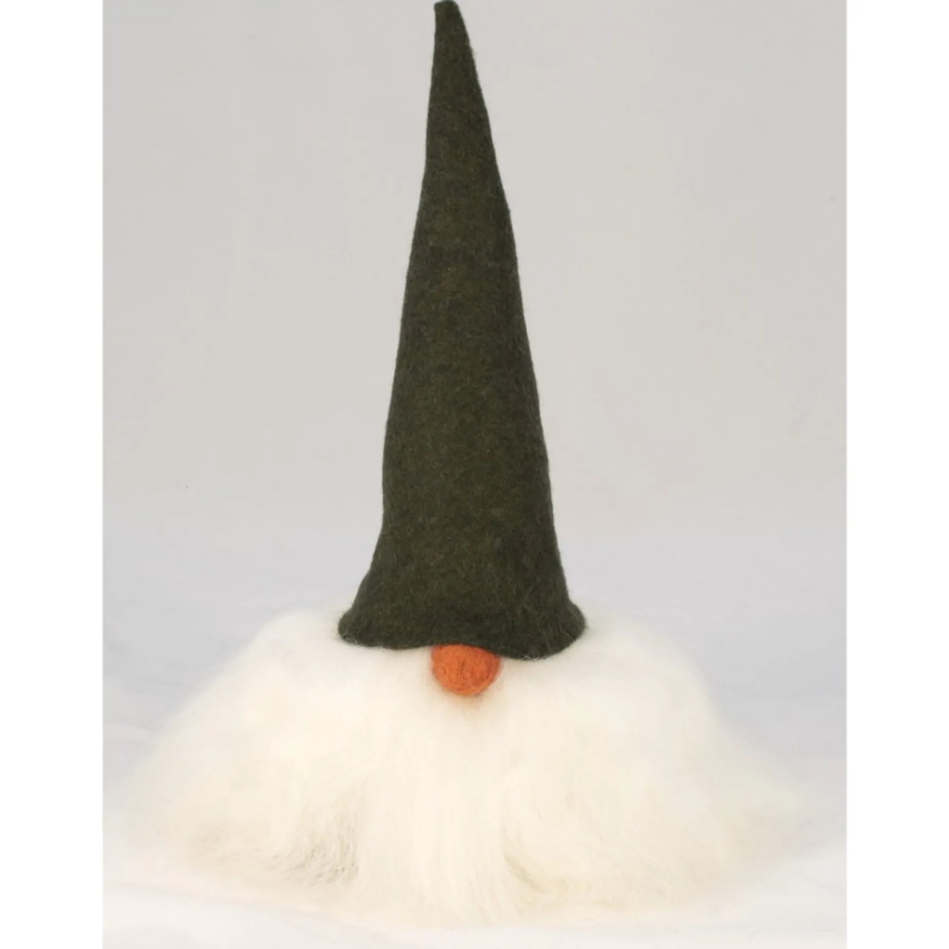 Asas Tomtebod Tomte Gnome - Walter With Felt Cap (Green)| Tomte Gnomes