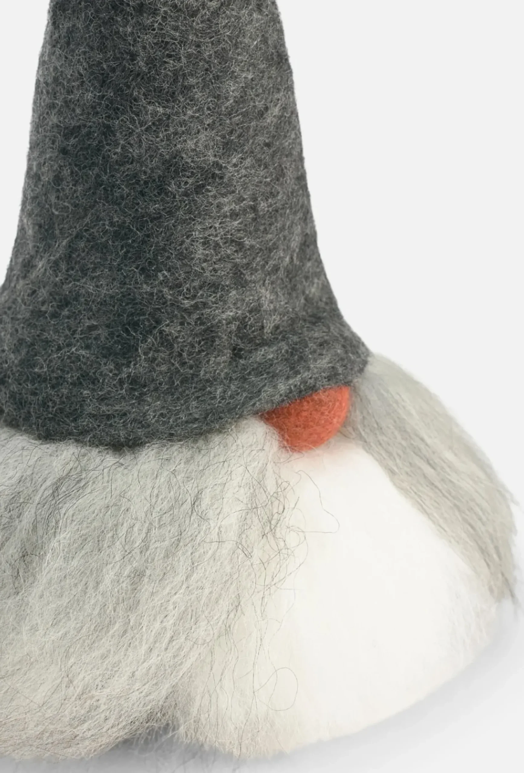 Asas Tomtebod Tomte Gnome - Walter With Felt Cap (Grey)| Tomte Gnomes