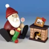 Paul Ullrich Weihnachtsmann Collectibles - Santa With Fireplace| Rudolph & Friends Collectibles