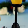 Paul Ullrich Weihnachtsmann Collectibles - Lamp Post With Tiny Mouse (Single)| Rudolph & Friends Collectibles