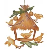 Erzgebirge Handarbeit Window Decoration - Birdhouse| Window Decorations