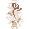 Erzgebirge Handarbeit Window Decoration - Christmas Bells| Window Decorations
