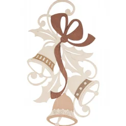 Erzgebirge Handarbeit Window Decoration - Christmas Bells| Window Decorations